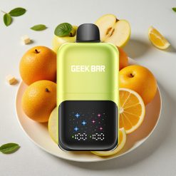 GEEK BAR 2GO 50000 Pust To Serier Engangs Vape Pen Sur Æble Is 20mL 5% Nikotin