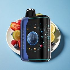 GEEK BAR Platinum Edition 25000 Pust Blå Hindbær Is 20mL 2% Nikotin