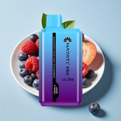 Hayati Pro Ultra 15000 Puffs 850mAh Solbær Bomboloni Blå Hindbær