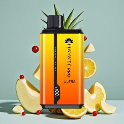 Hayati Pro Ultra 15000 Puffs Smag: Ananasfantasi 2×12ml 2% Nikotin