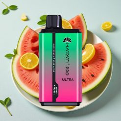 Hayati Pro Ultra 15000 Puffs Vandmelon Kiwi Passionsfrugt 2×12ml 2%