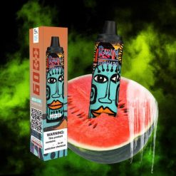 RandM Tornado 6000 luftstrømskontrol vape pod enhed 1 stk L06X290 frodig is - RandM Vape Buy Online